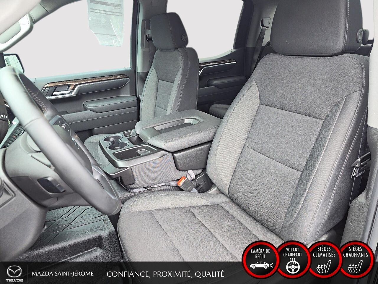 2026 Chevrolet Silverado 1500 RST | CABINE MULTIPLACE | COUVRE-CAISSE RIGIDE | MARCHEPIEDS Black Saint-Jérôme - photo #17