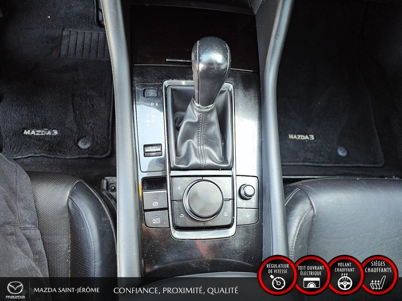 2020 Mazda Mazda3 Sport GT | TOIT OUVRANT | CUIR | AUTOMATIQUE Grey Saint-Jérôme - photo #19