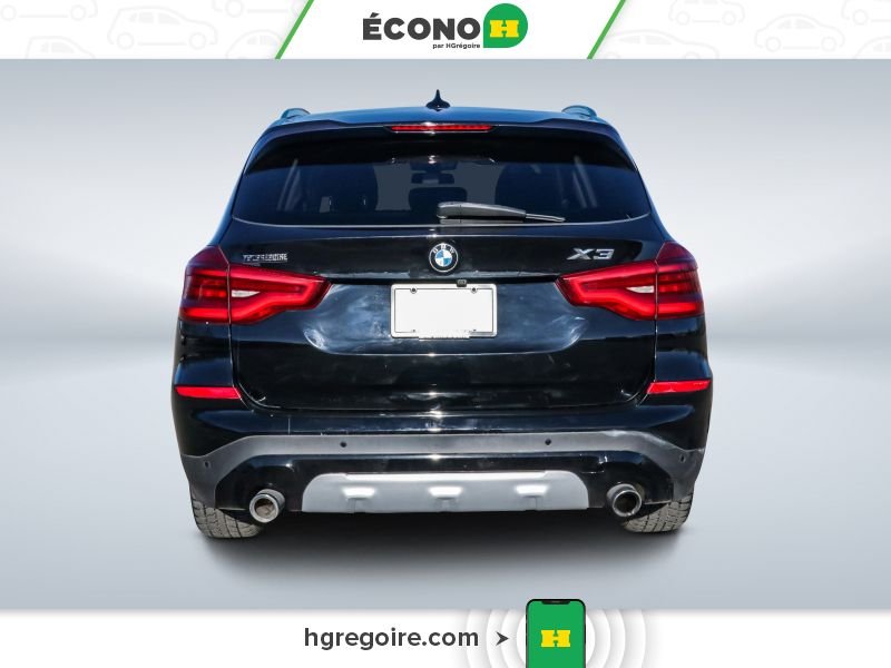 BMW X3 2018 Noir Blainville - photo #6