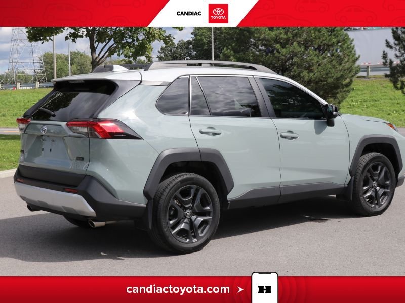Toyota Rav 4 TK04320 | Trail AWD - CUIR - TOIT OUVRANT - MAGS 2022 Vert Laval - photo #10