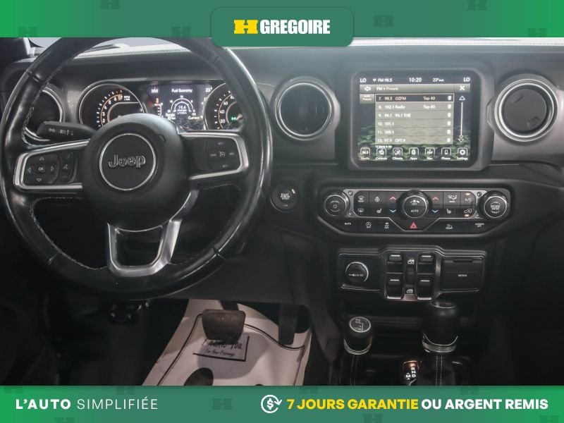 Jeep Wrangler 729636 | Unlimited Sahara 4WD AUTO A/C MAGS NAV CAM RECUL B 2022 Gris Laval - photo #24