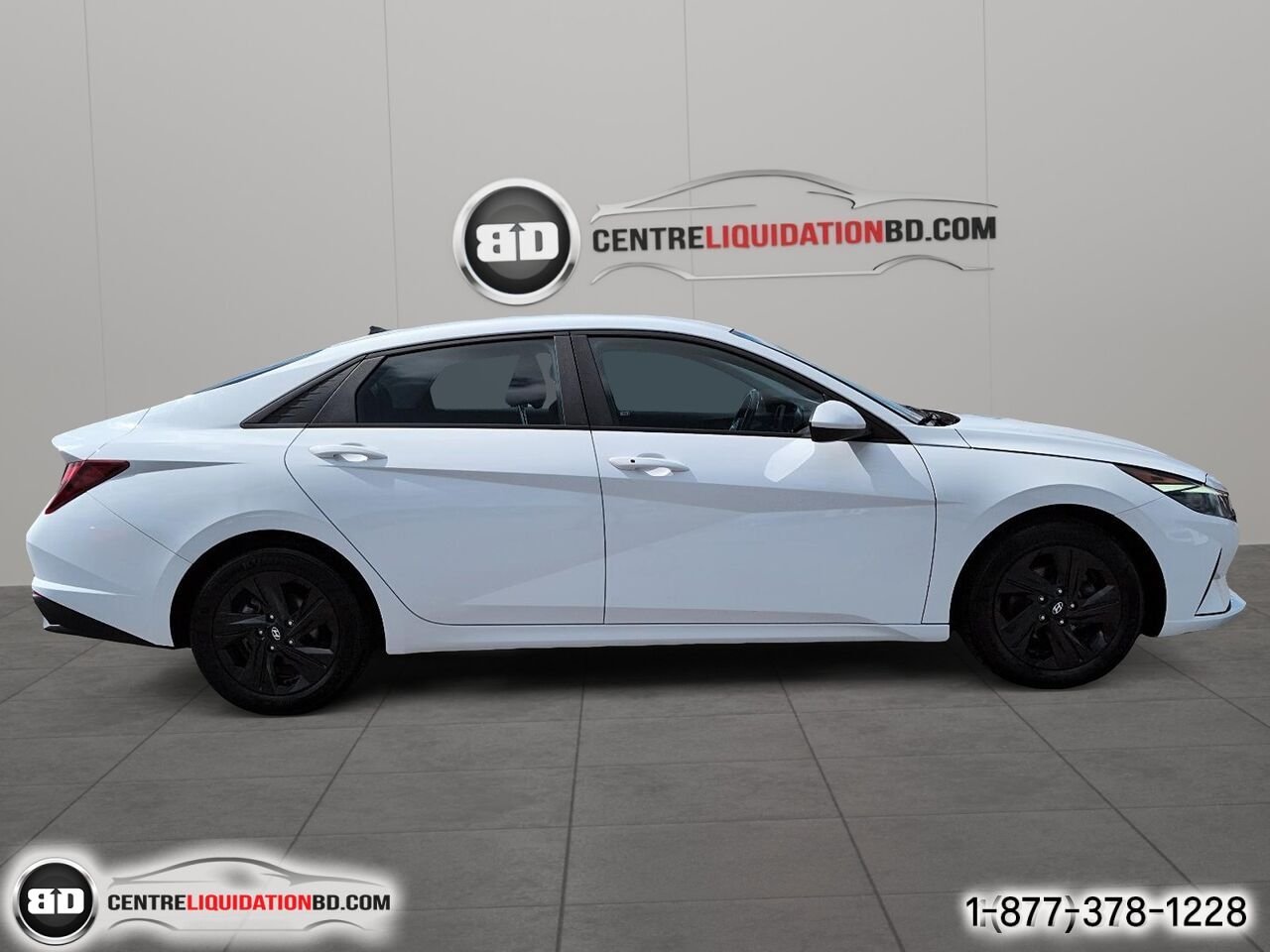 Hyundai Elantra Preferred | BD0278 2023 Blanc Granby - photo #3