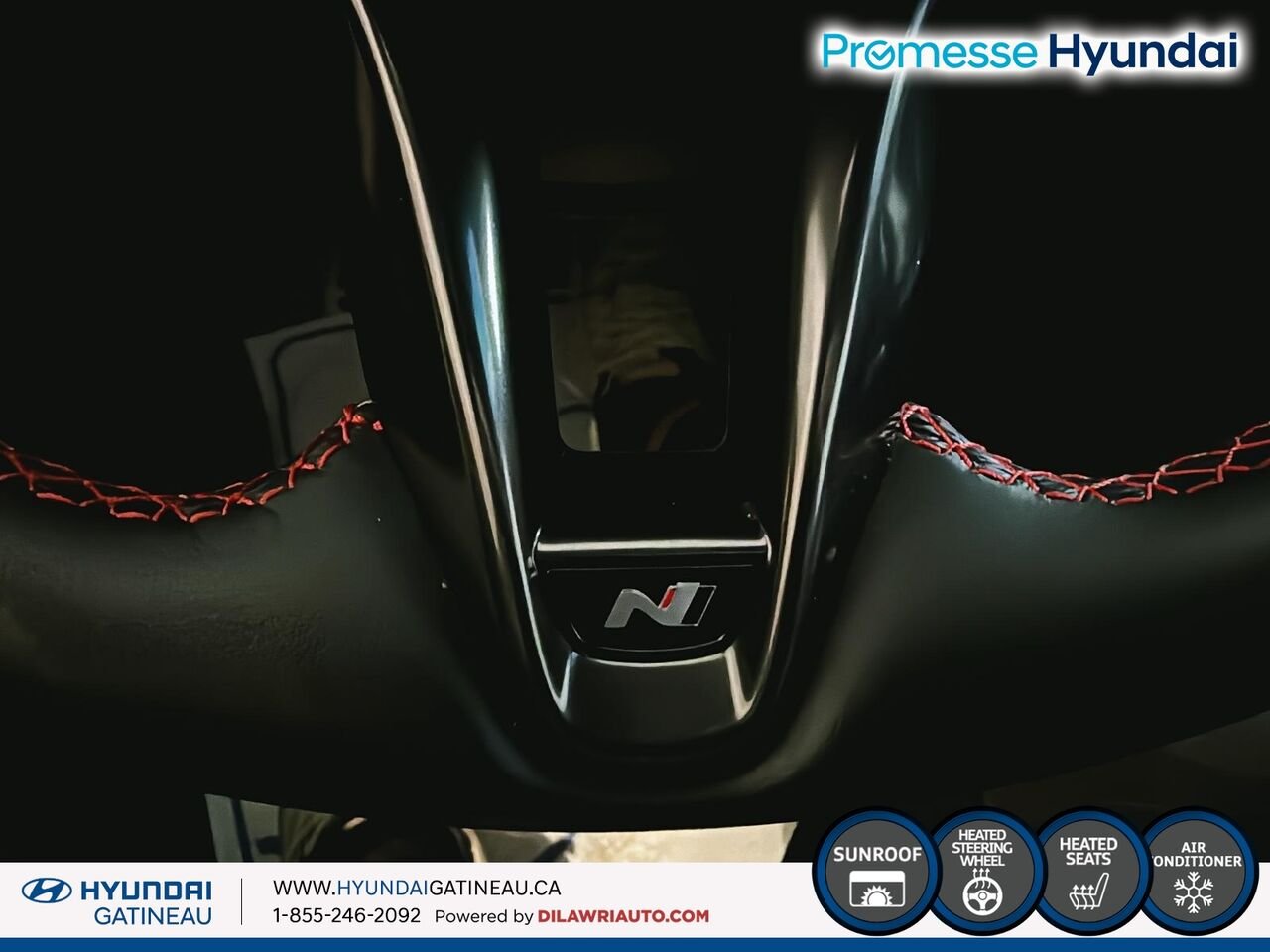 Hyundai Elantra N Line *** cuir , toit ouvrant , navigation*** 2022 Bleu Ottawa & Gatineau - photo #14