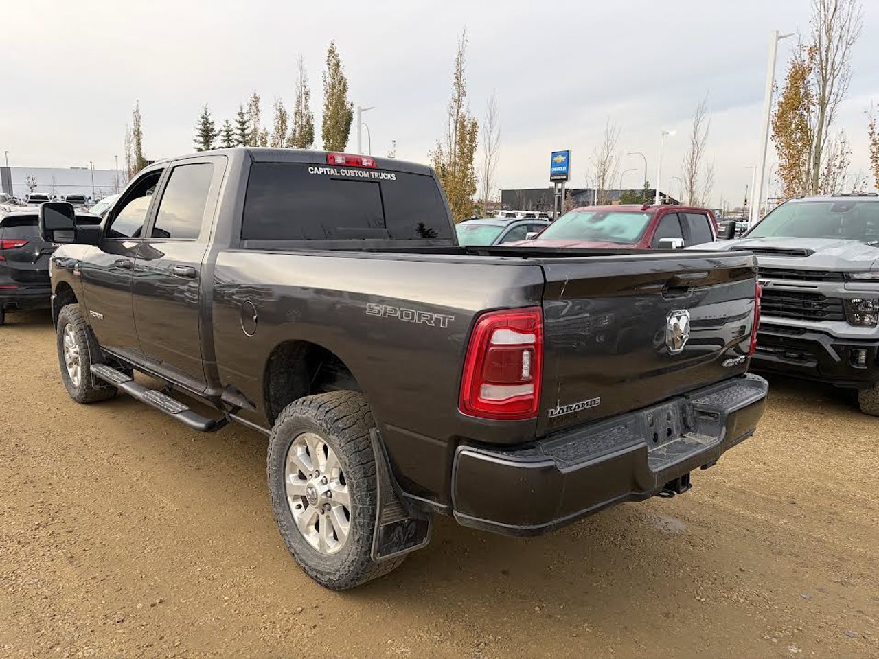 2023 Ram 2500 Laramie 4x4 Crew Cab 6'4 Box Grey Sherwood Park - photo #3