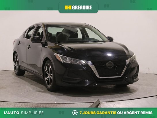 2021 Nissan Sentra SV AUTO A/C TOIT MAGS CAM RECUL BLEUTOOTH Black