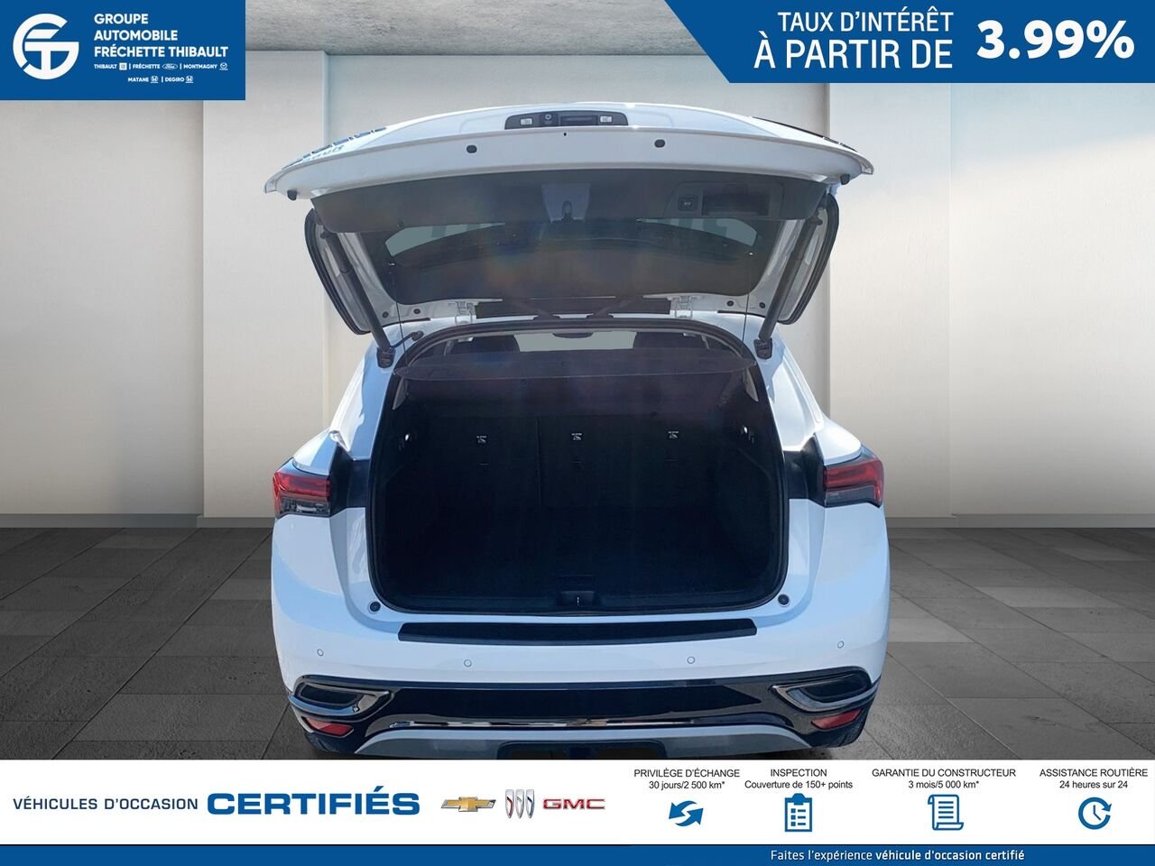 2022 BUICK ENVISION Privilégiée 4 portes TI White Montmagny - photo #5