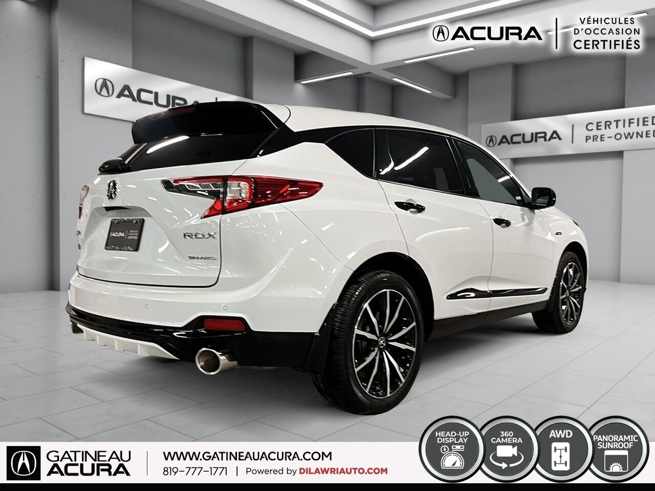 Acura RDX A-Spec Platinum Élite SH-AWD 2025 Blanc Gatineau - photo #15