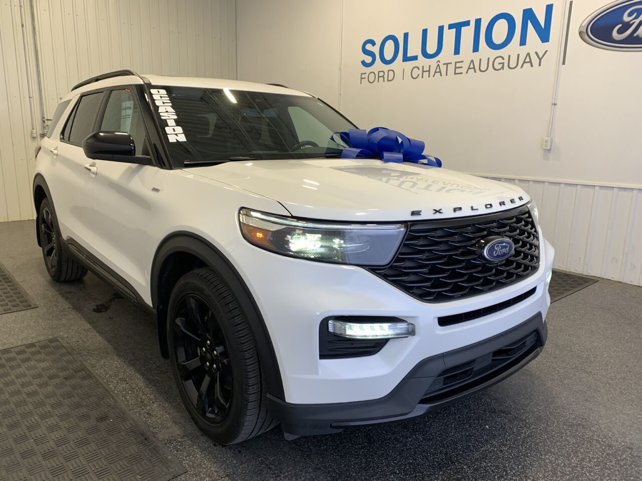 Ford Explorer ST LINE AWD EXPLORER ST LINE AWD 2023 Blanc Châteauguay - photo #4