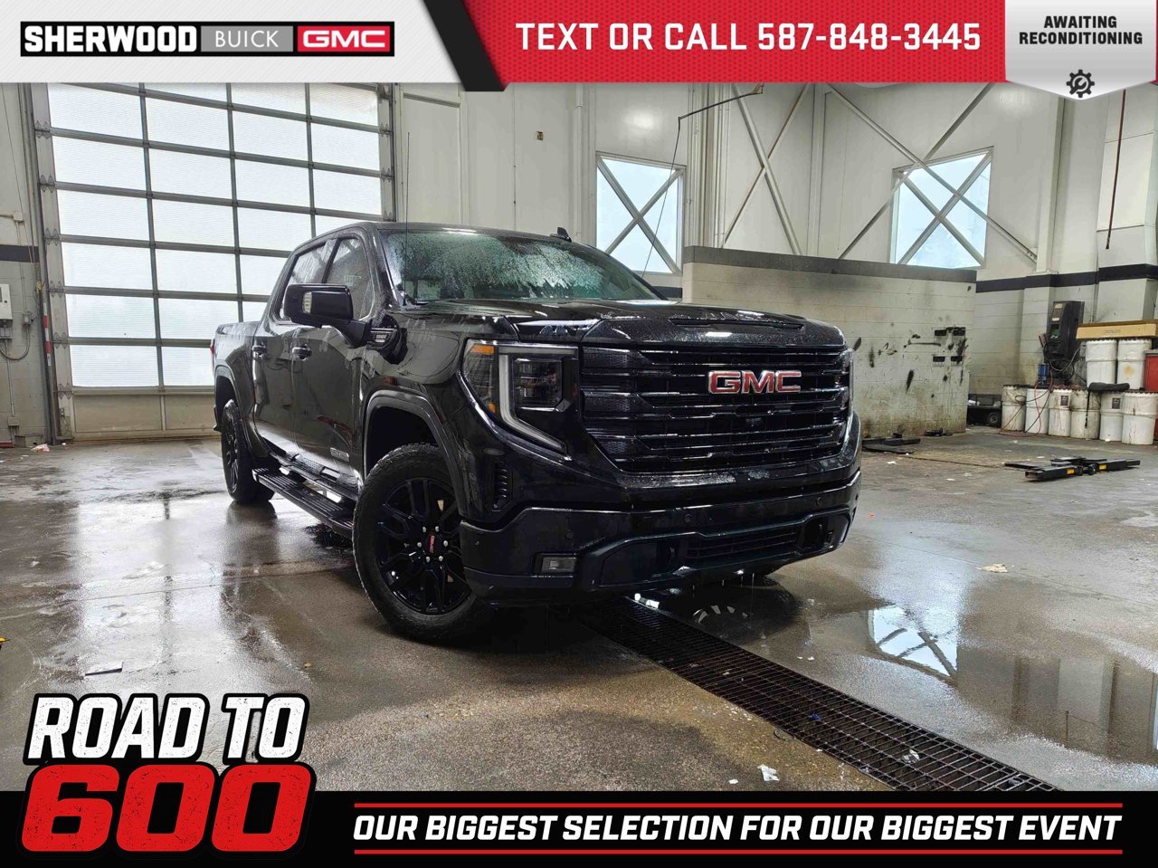 2026 GMC Sierra 1500 4WD Crew Cab 147 Elevation Black Sherwood Park - photo #0