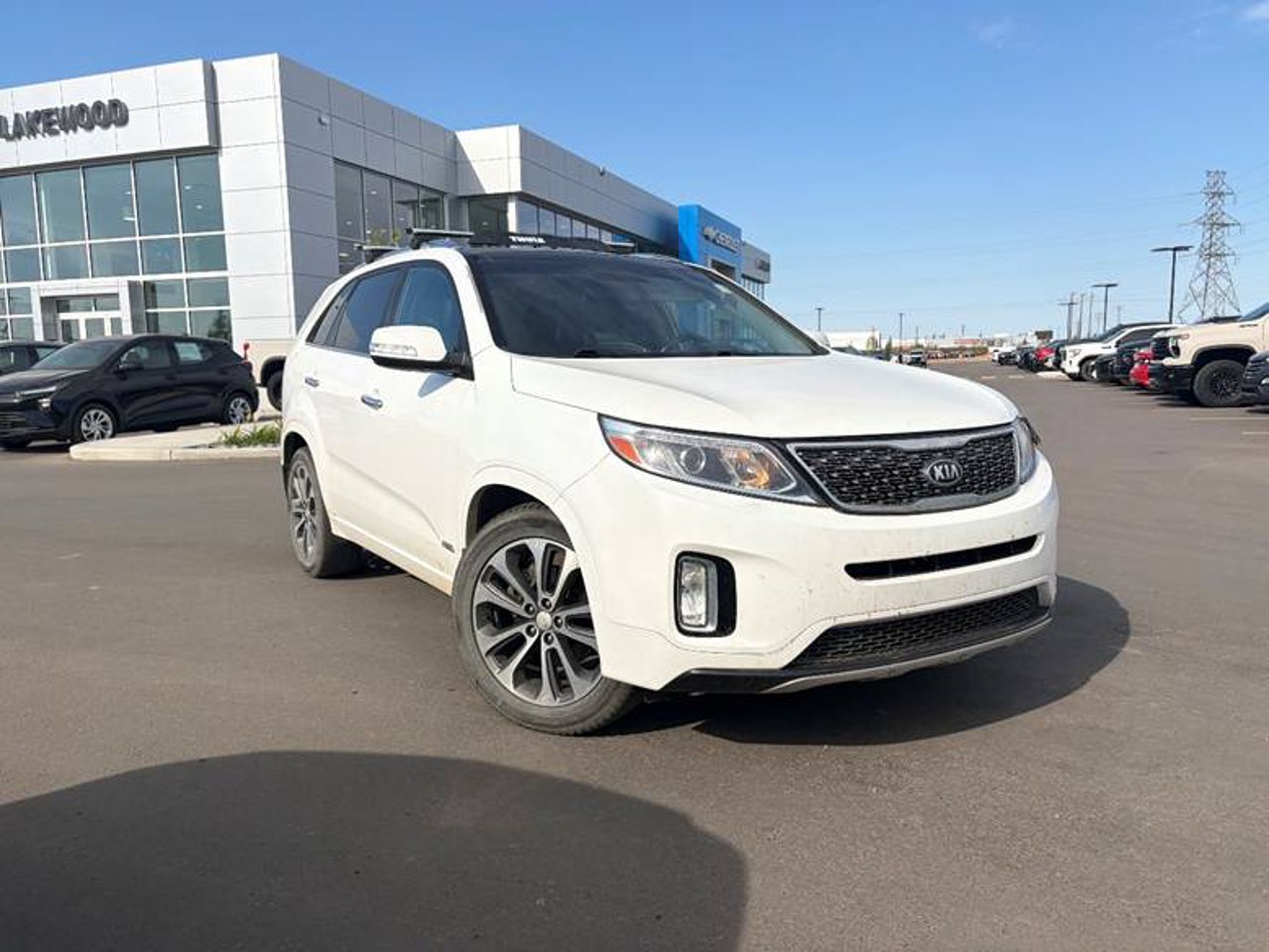 2014 Kia Sorento AWD 4dr V6 Auto SX White Sherwood Park - photo #1