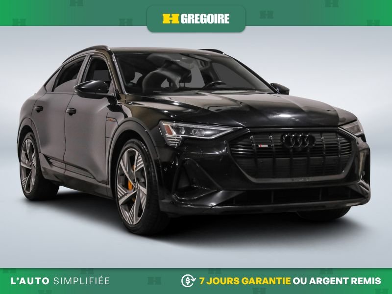 Audi e-tron 729840 | Technik AWD AUTO A/C CUIR TOIT NAV GR ELECR MAGS C 2022 Noir Laval - photo #0
