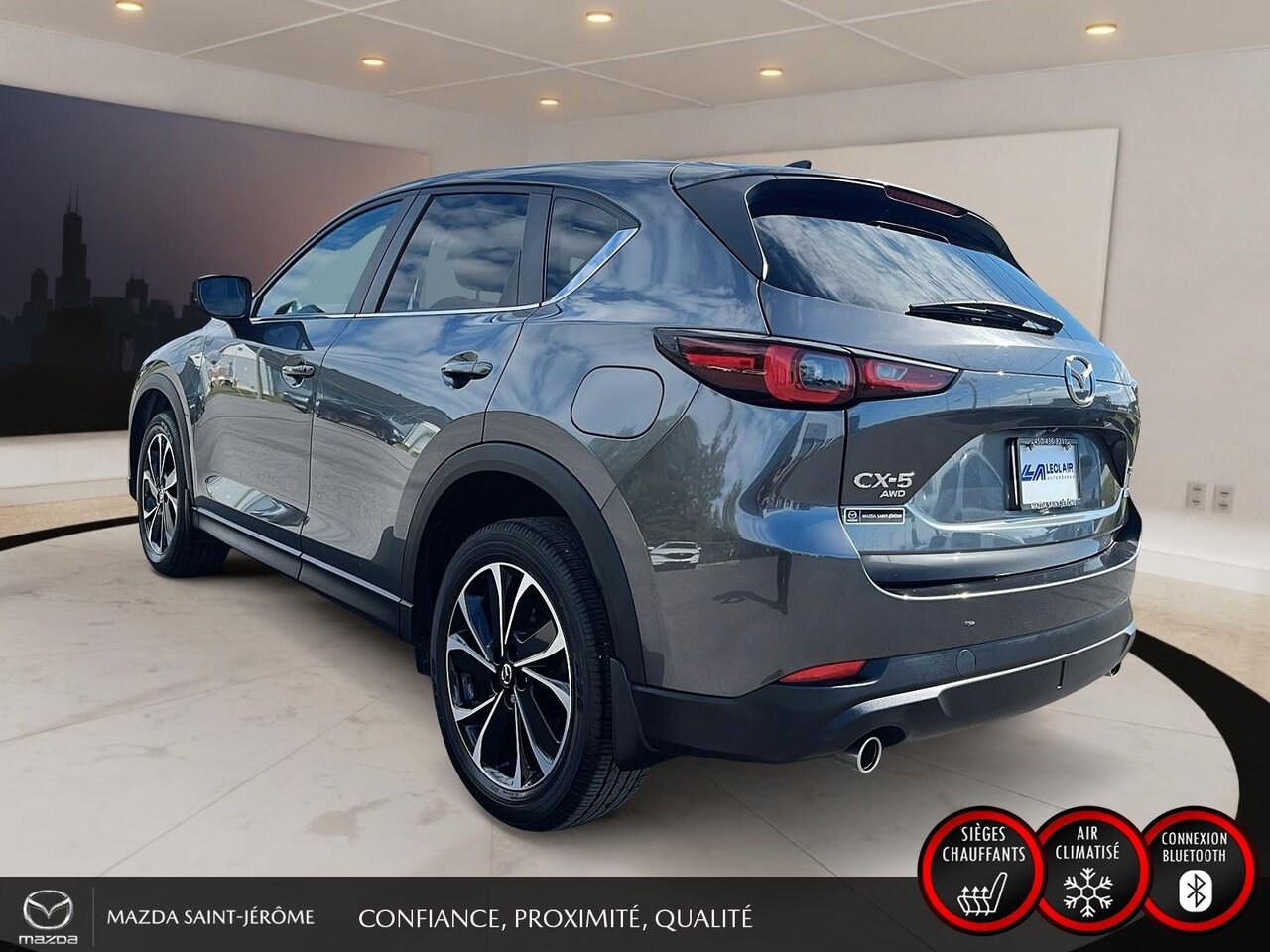 Mazda CX-5 2023 Gris Ste-Agathe des Monts - photo #9