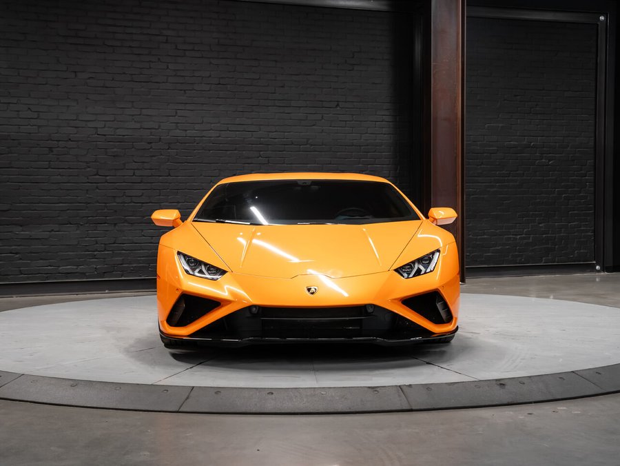 2022 Lamborghini Huracan EVO | Front Axle Lift | 20 Aesir Wheels | Sensonum Audio System Arancio Borealis Metallic