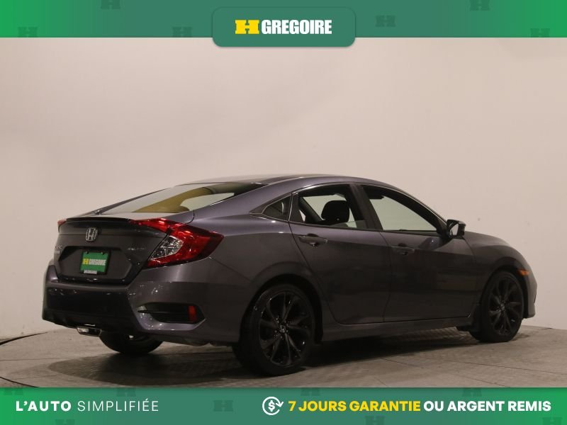 Honda Civic 2020 Gris Laval - photo #8