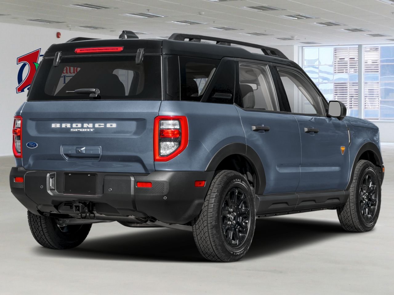 2026 Ford Bronco Sport Azure Grey Metallic Tri-Coat La Sarre - photo #2