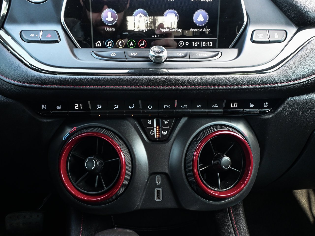 2021 Chevrolet Blazer AWD 4dr RS Grey Sherwood Park - photo #30