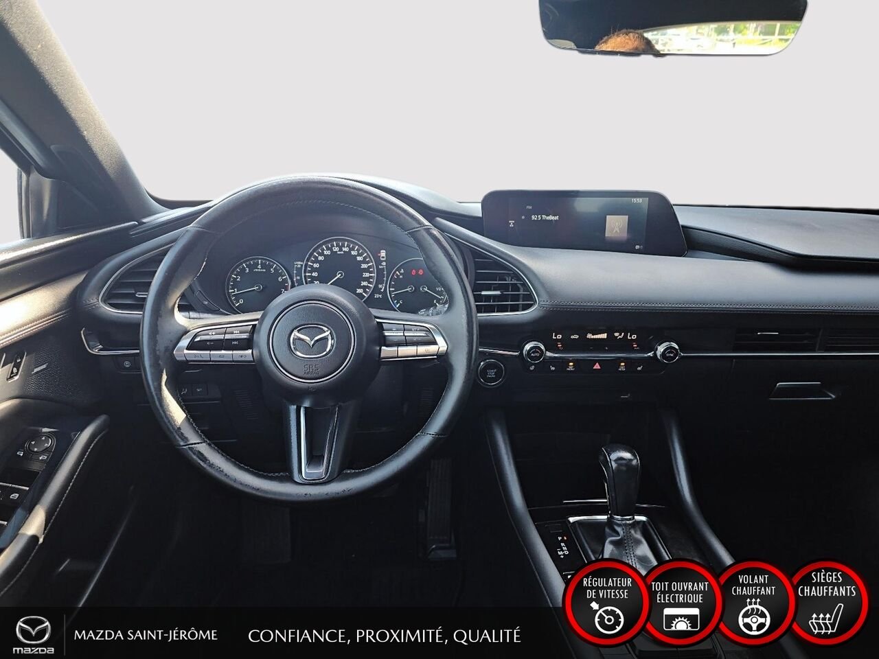 2020 Mazda Mazda3 Sport GT | TOIT OUVRANT | CUIR | AUTOMATIQUE Grey Saint-Jérôme - photo #22