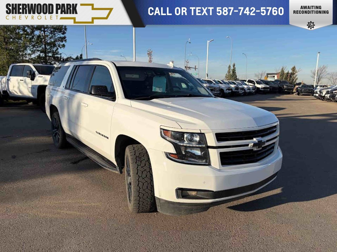 2019 Chevrolet Suburban 4WD 4dr 1500 LT White Sherwood Park - photo #0