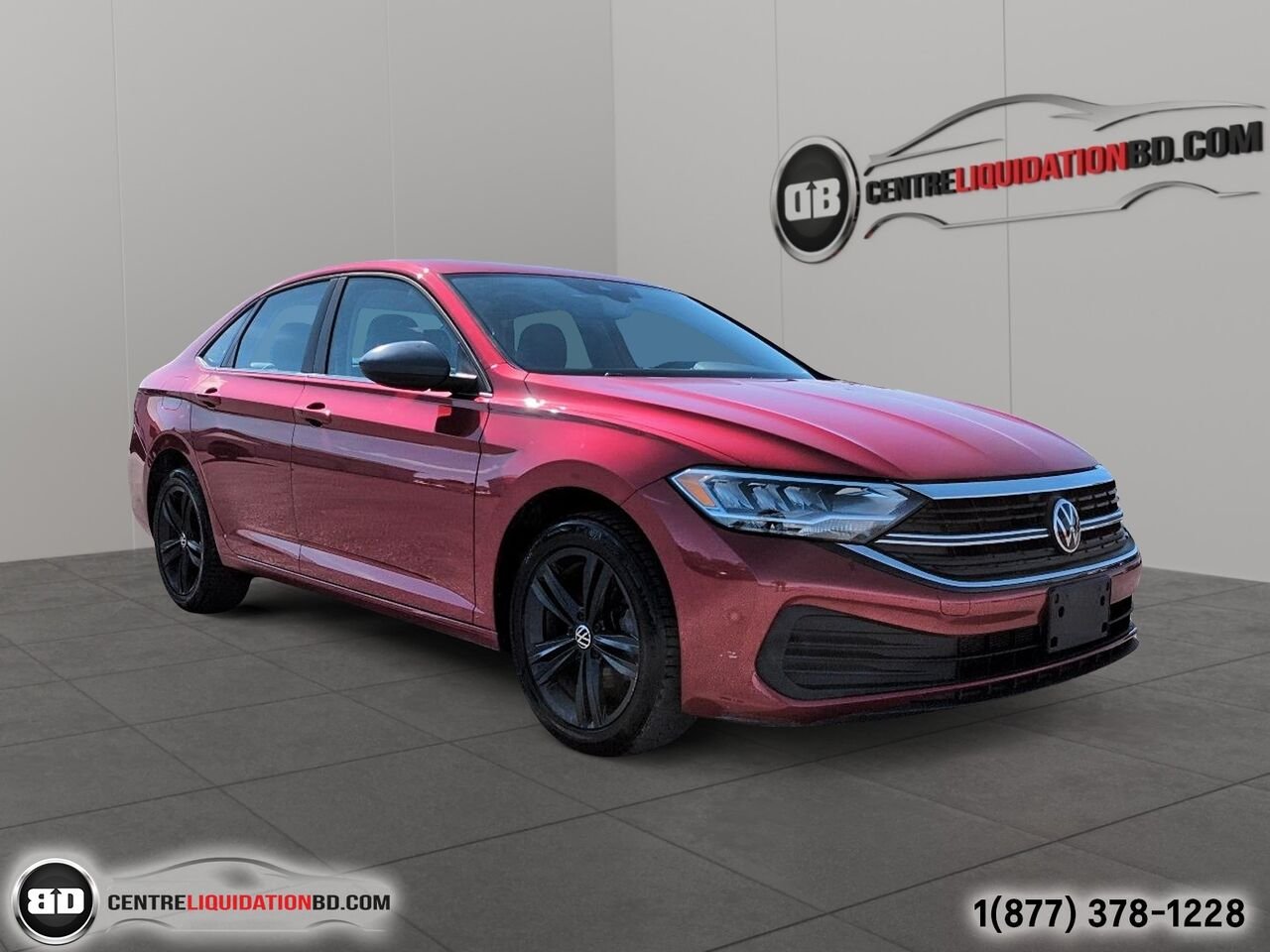 2024 Volkswagen Jetta Comfortline MANUELLE | BD0264 Red Granby - photo #2