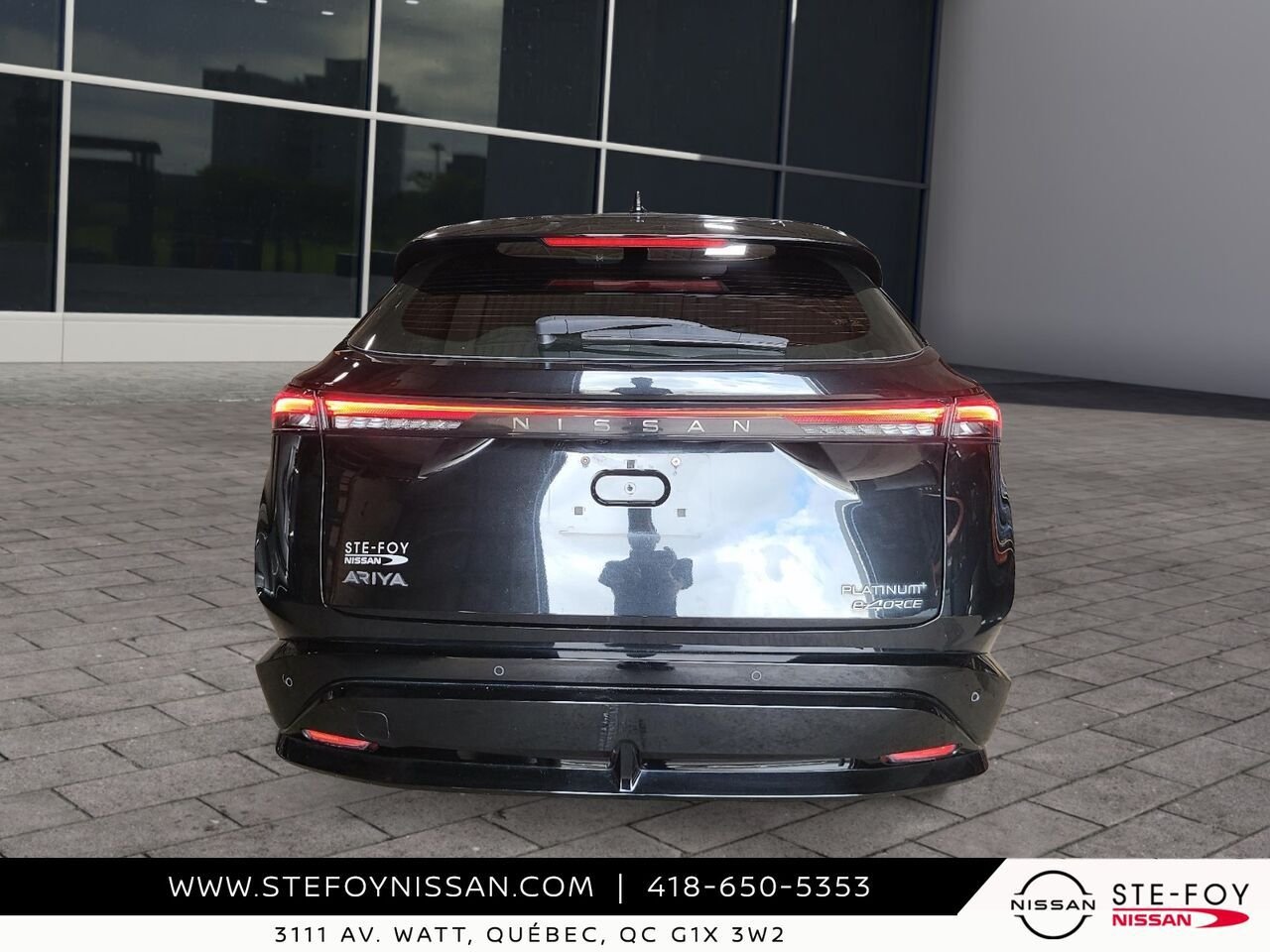 Nissan ARIYA PLATINUM E-FORCE TRACTION INTEGRALE 2023 Noir Ste-Foy - photo #2