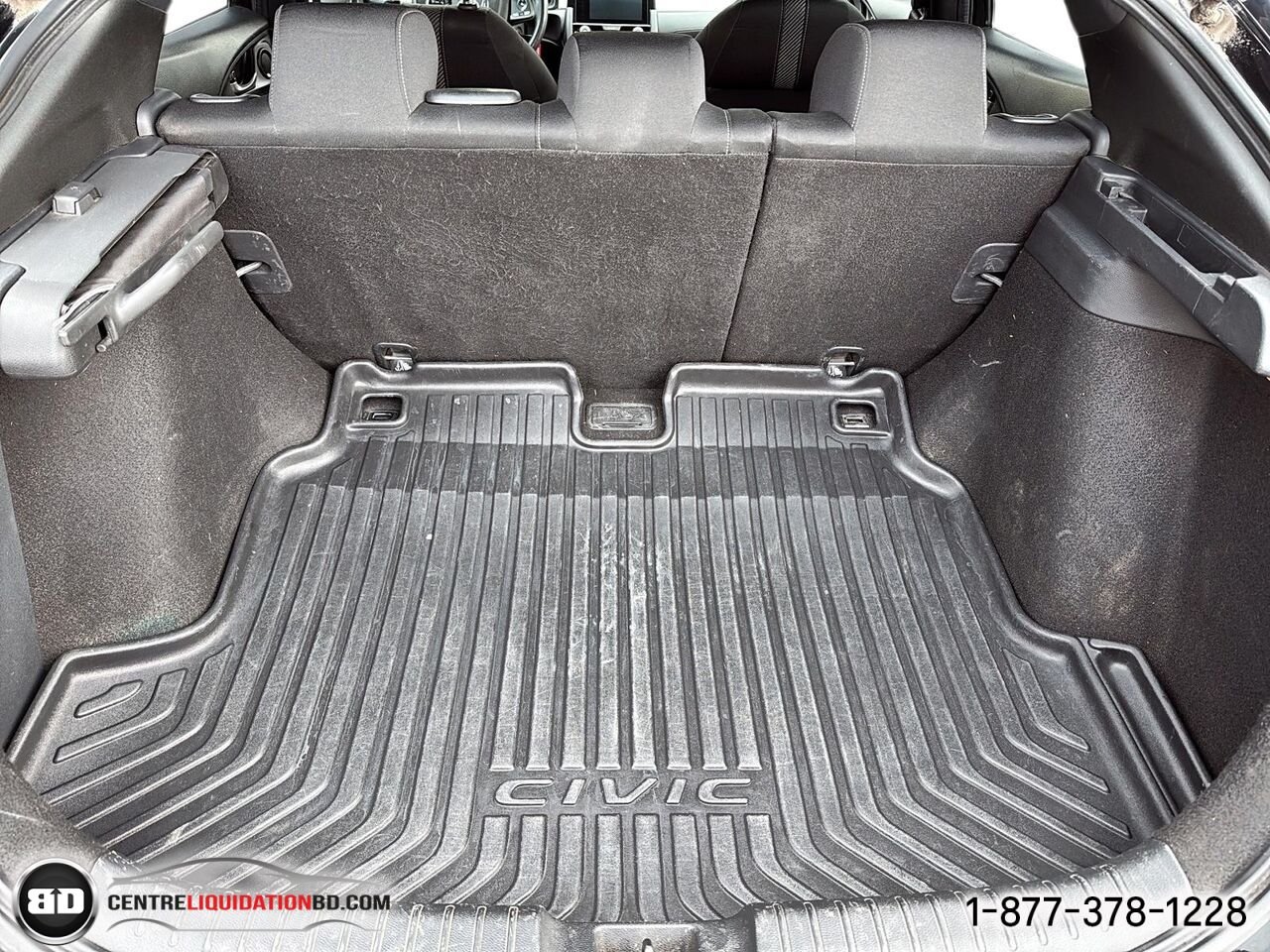 Honda Civic Hayon LX 5 portes BM | BD0398A 2017 Noir Granby - photo #8