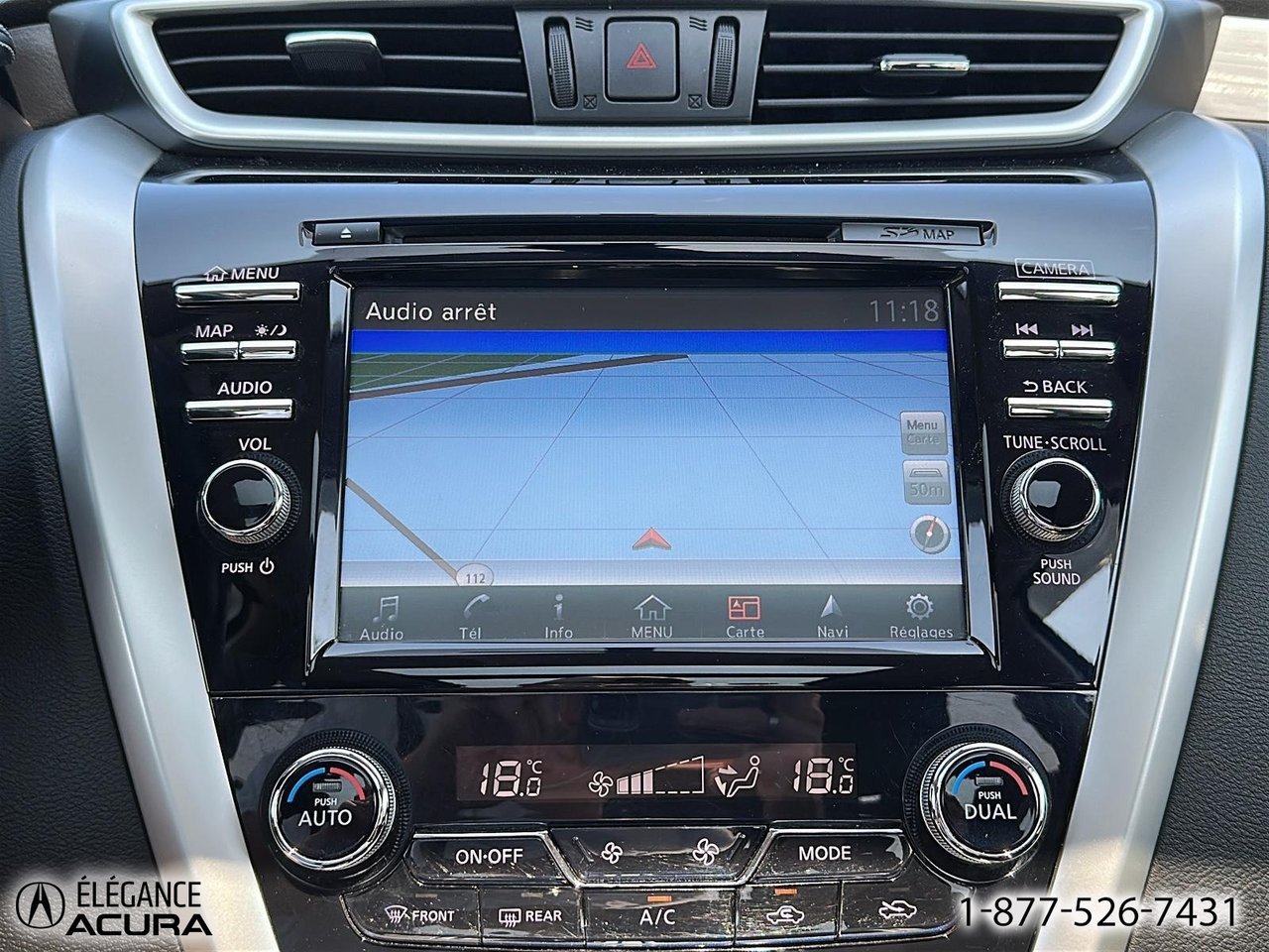 Nissan Murano SV | A8673A 2018 Rouge Granby - photo #22