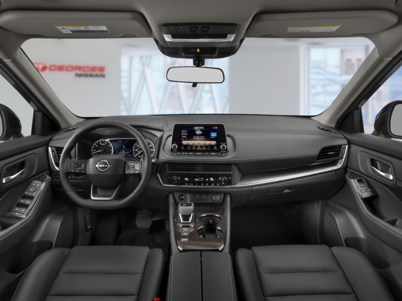 NISSAN Rogue 2026 Blanc Everest nacré triple couche Saint-Georges - photo #11
