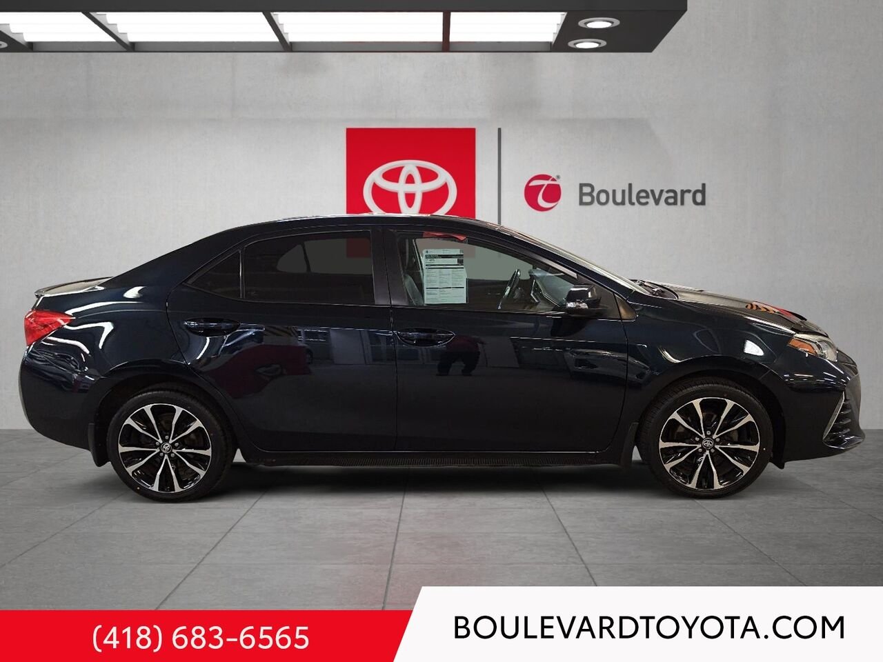 2019 Toyota Corolla 100250B-9 | SE, GROUPE AMÉLIORÉ Blue Québec - photo #2