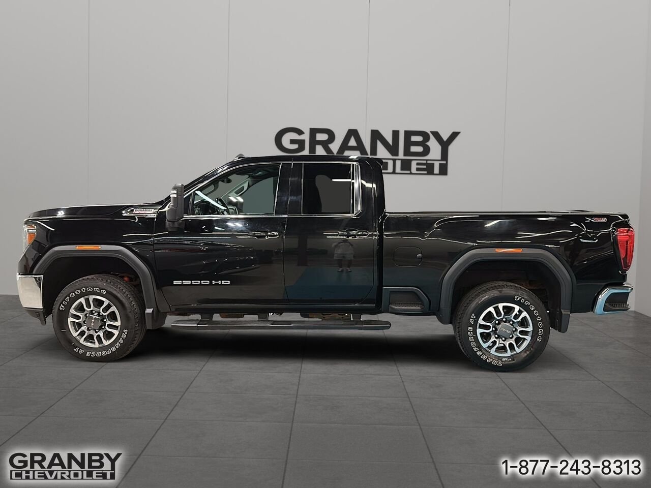 2022 GMC Sierra 2500HD SLE doublecab boite 6.6 pied diesel | 26-0984A Black Granby - photo #7