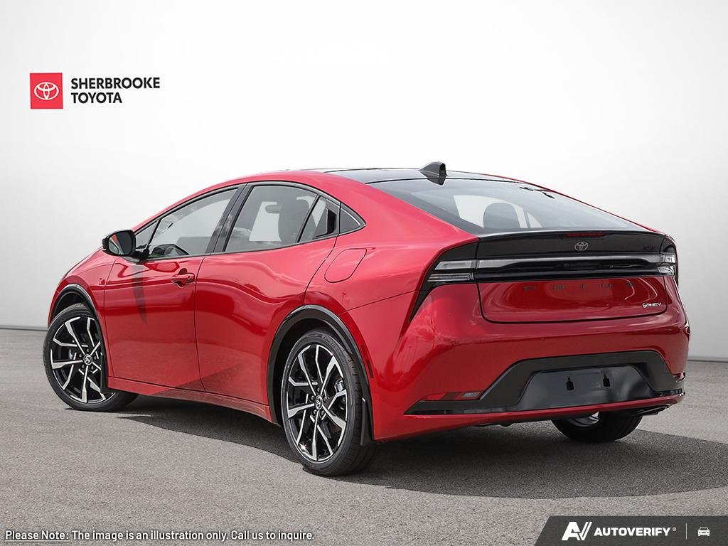 2027 Toyota Prius Plug-In Hybrid JTDACACU0V3086545 Supersonic Red Sherbrooke - photo #3