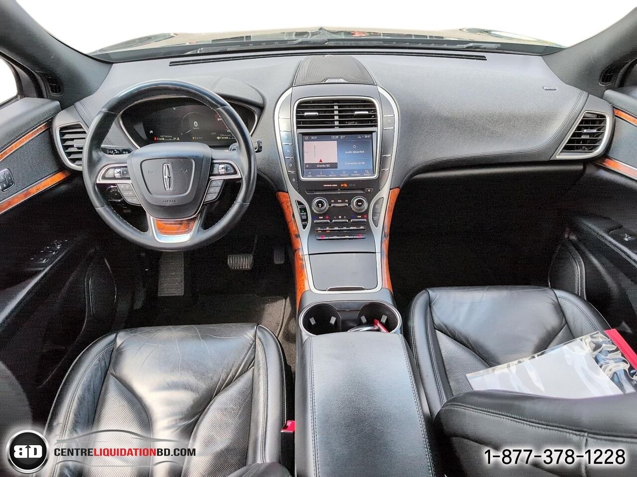 2019 Lincoln Nautilus Select | BD0382 Black Granby - photo #15