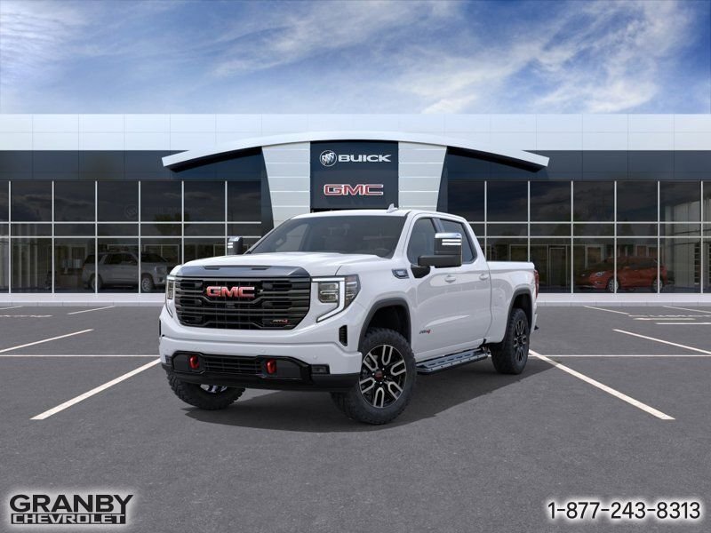 2026 GMC Sierra 1500 K1500 SIERRA CREW CAB AT4 STD/BOX (4SB) SUMMIT WHITE
