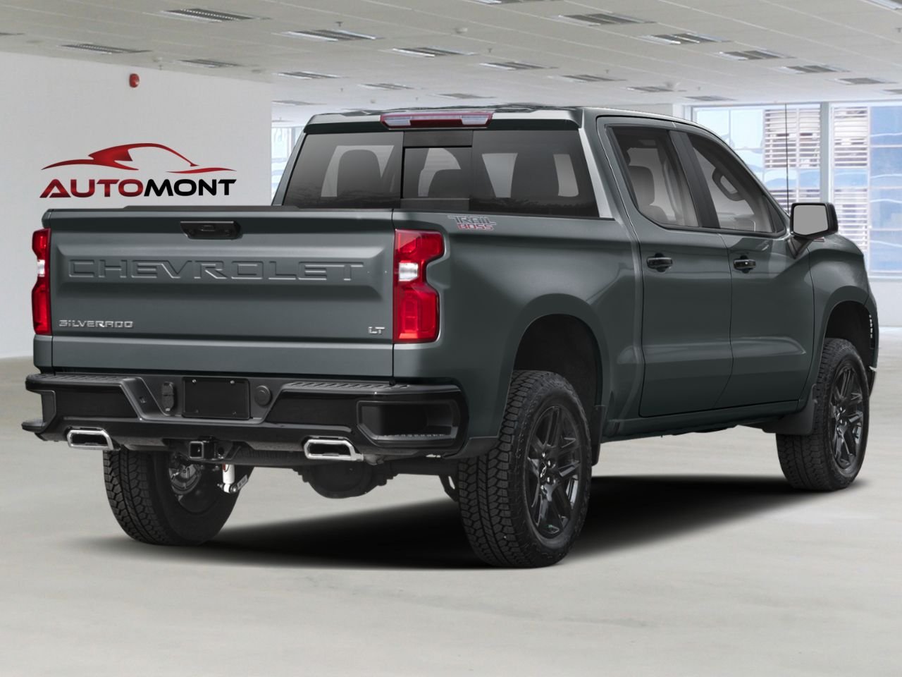 2026 CHEVROLET Silverado 1500 K1500 SILVERADO CREW CAB LT TRAIL BOSS STD/BOX (2LT) Cypress Grey Mont-Laurier - photo #2