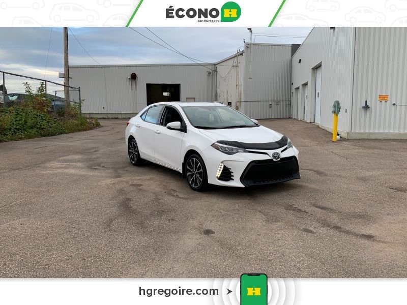 2018 Toyota Corolla White Blainville - photo #0