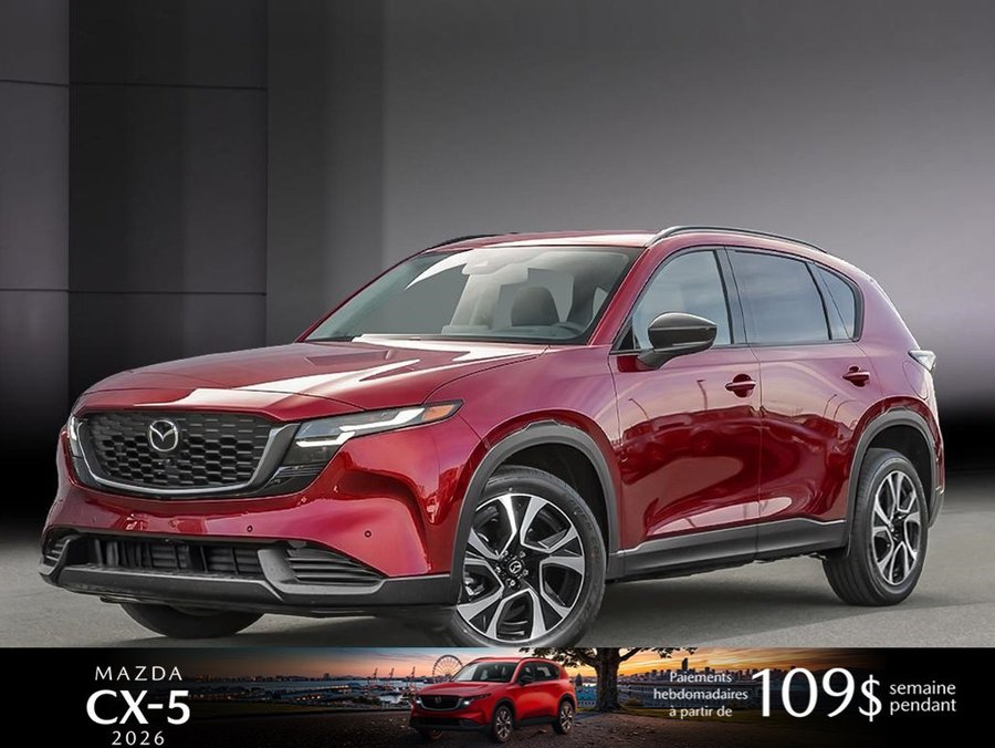 2026 Mazda CX-5 2026 Soul Red Crystal Metallic