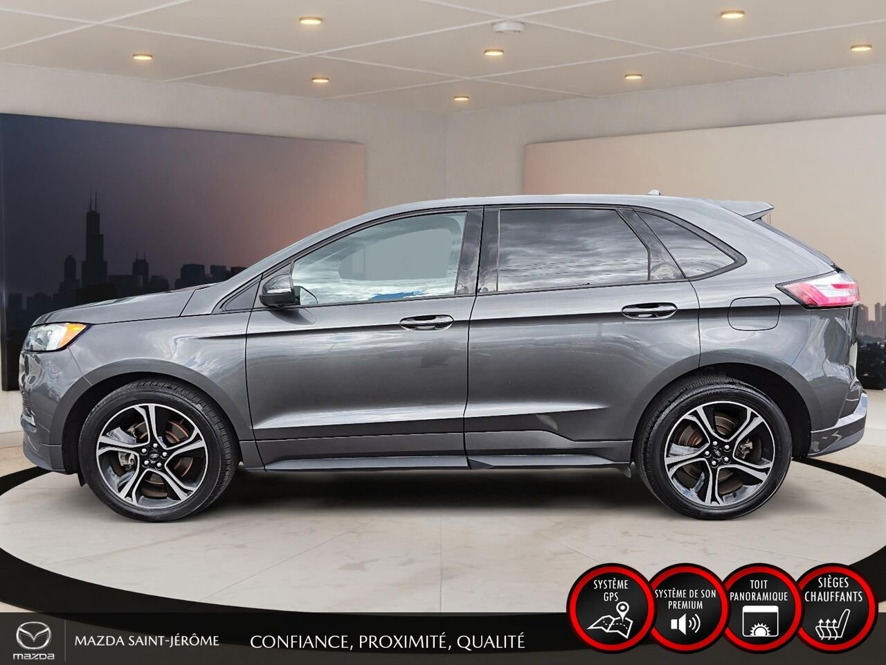 2020 Ford Edge Grey Ste-Agathe des Monts - photo #11