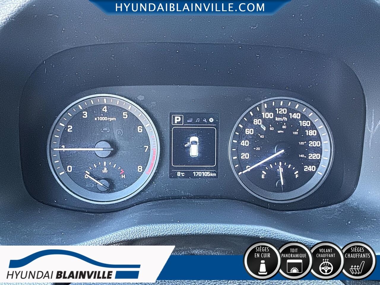 Hyundai Tucson 2018 Gris Blainville - photo #18