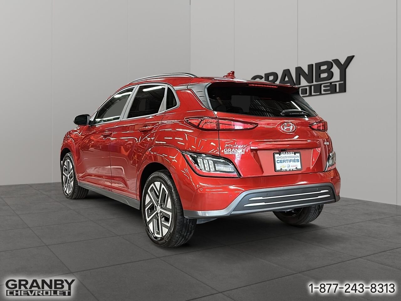 2023 Hyundai Kona Electric Ultimate TA | 25-0548A Red Granby - photo #6
