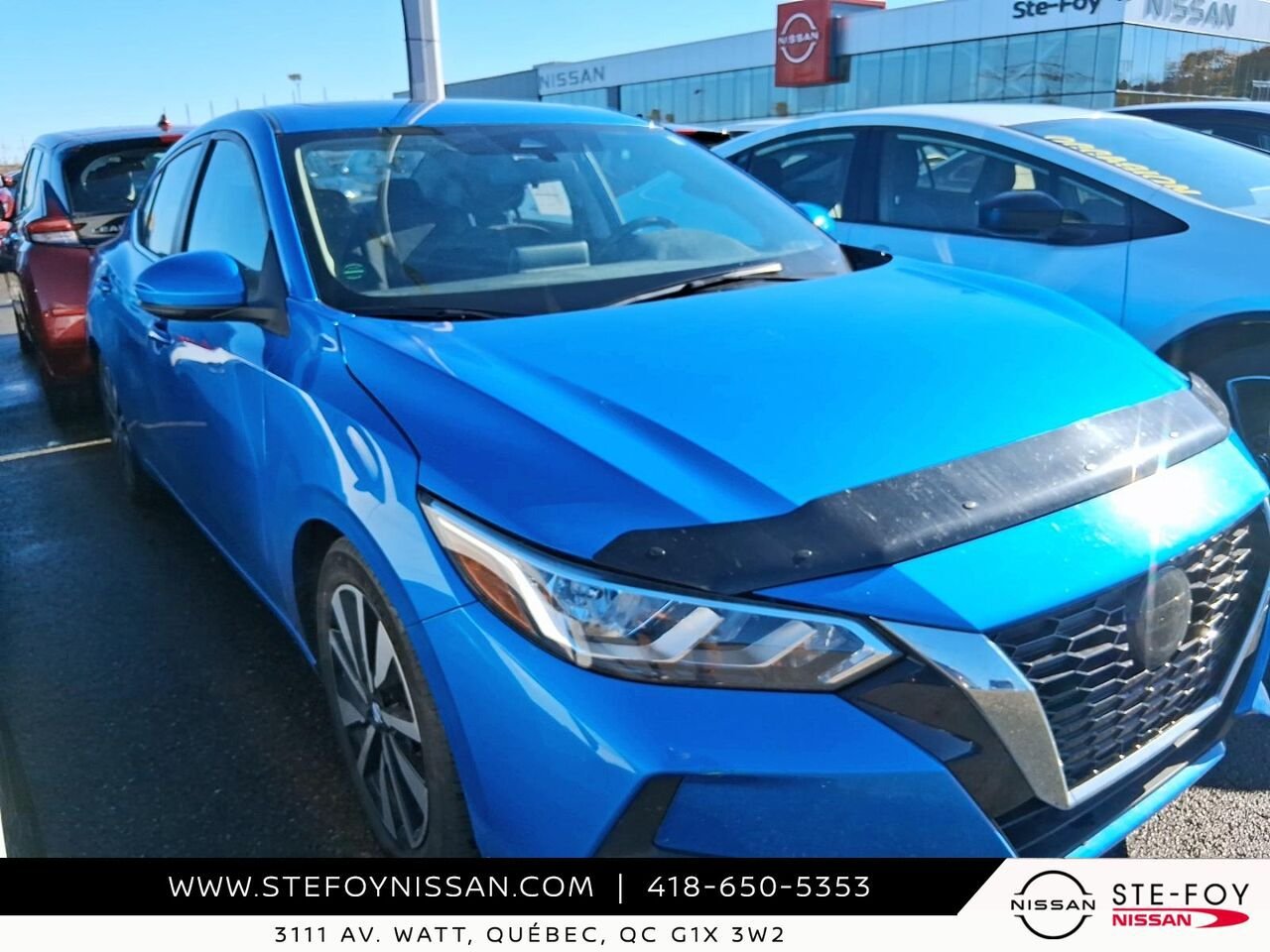 Nissan SENTRA SV 2022 Bleu Ste-Foy - photo #1
