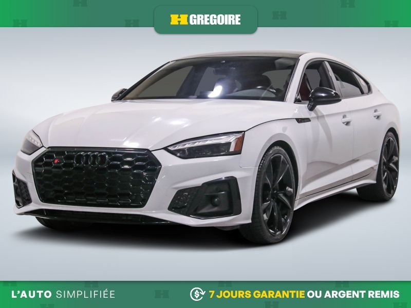 Audi S5 2023 Blanc Saint-Eustache - photo #2