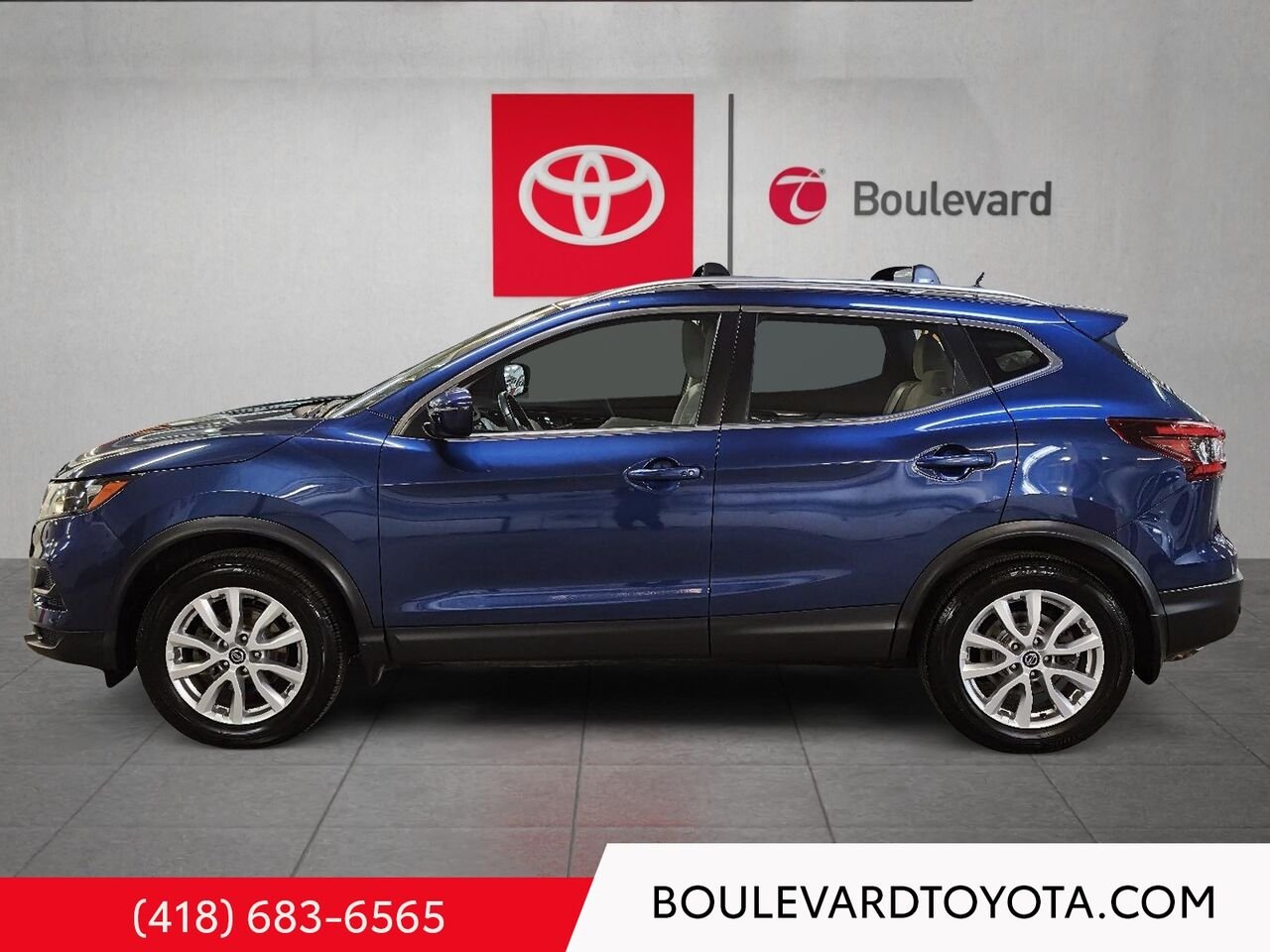Nissan QASHQAI 100578A-54 | SV, AWD 2022 Bleu Québec - photo #5