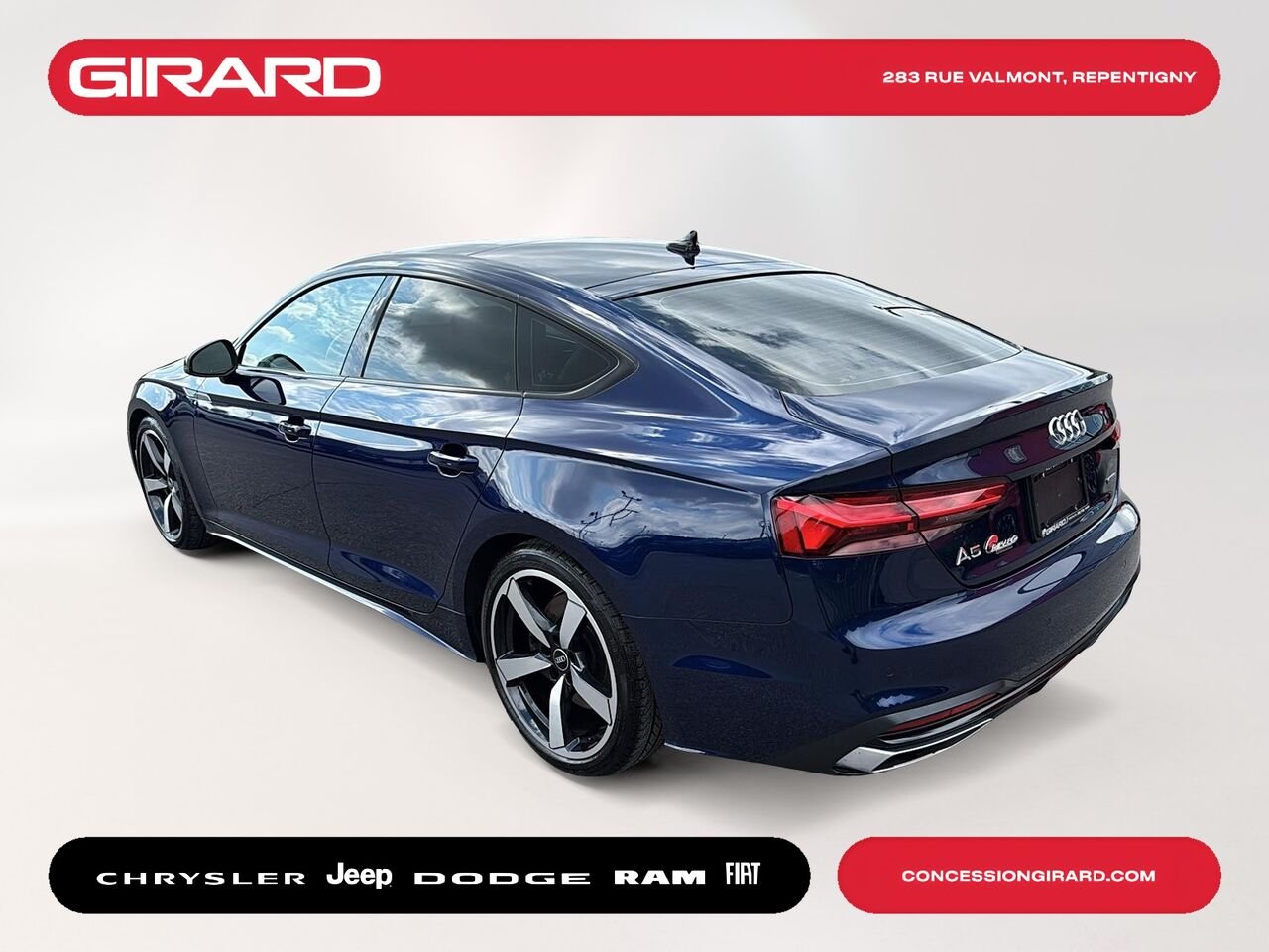 2024 AUDI A5 SPORTBACK Blue Repentigny - photo #7