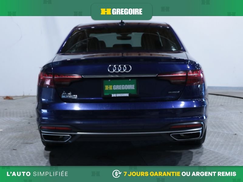 Audi A4 2021 Bleu Blainville - photo #7