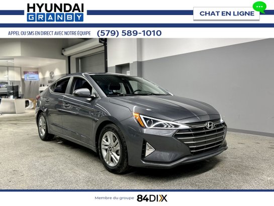 Hyundai Elantra Preferred Sun & Tech 2020 Gris