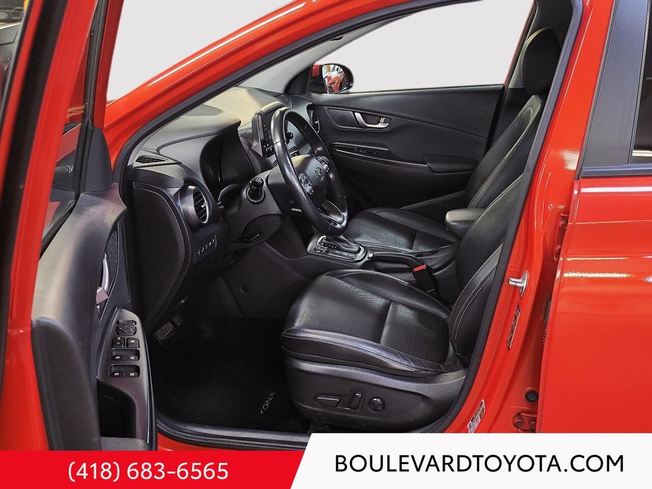 Hyundai Kona 100408A-51 | 1.6T ULTIMATE TI, AWD 2020 Orange Québec - photo #8