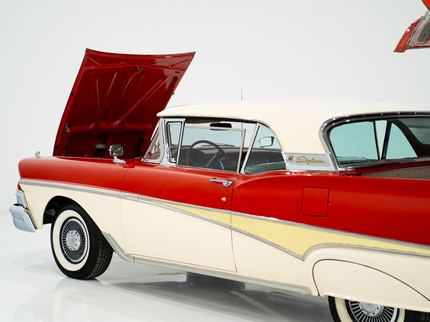 1958 Ford Fairlane 500 Skyliner Interceptor de police 352 CID Entièrement restaurée **PRIX EN USD** Montreal - photo #71