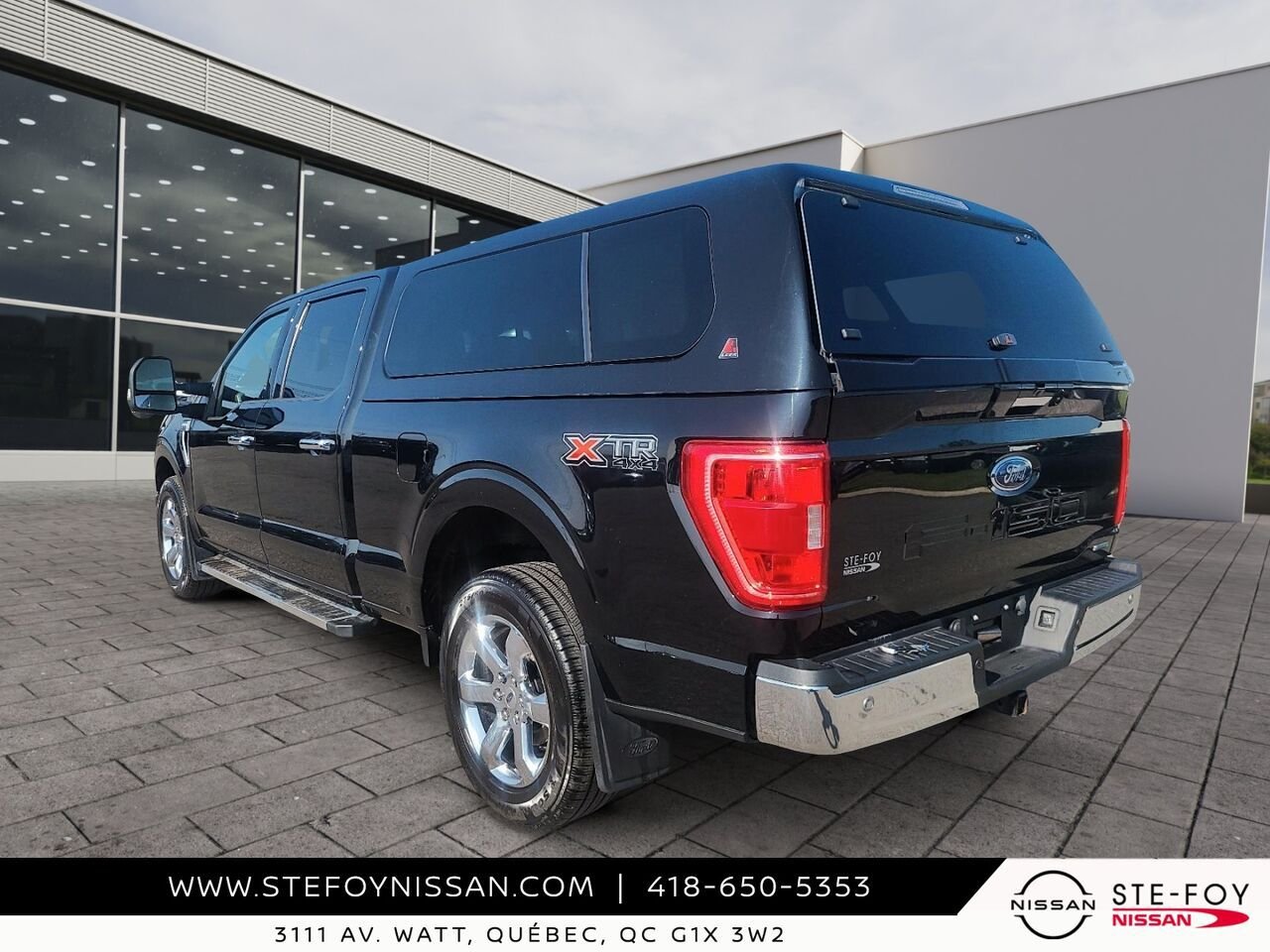 Ford F-150 XLT SUPER CREW 2023 Noir Ste-Foy - photo #3