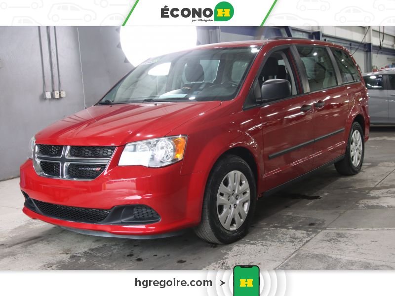 2016 Dodge GR Caravan Red Blainville - photo #2