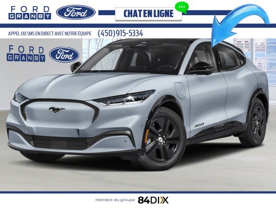 Ford Mustang Mach-E Select PA 2025 Gris glacier métallisé trois couches