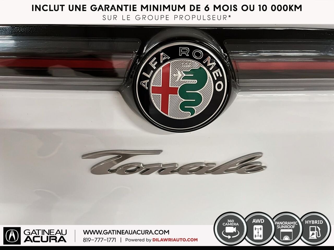 2024 Alfa Romeo Tonale Veloce PHEV AWD White Ottawa & Gatineau - photo #16
